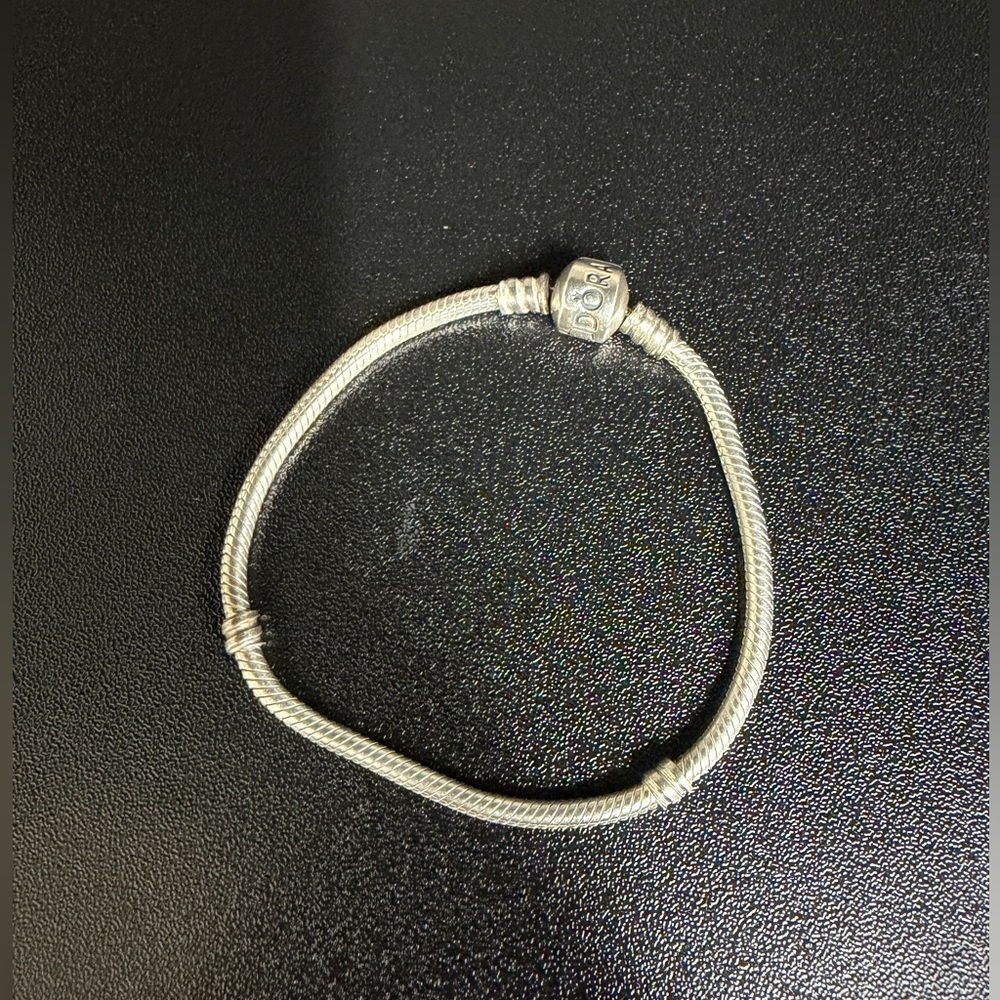 Pandora Moments Barrel Clasp Snake Chain Bracelet